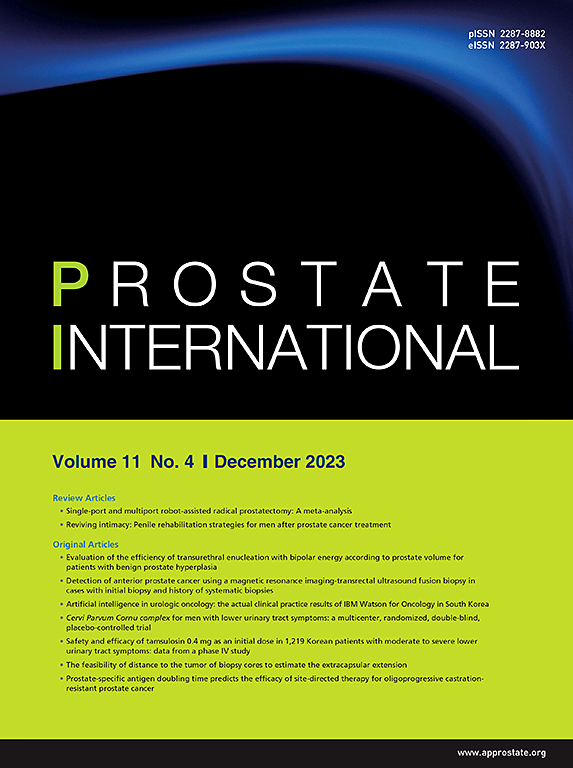 Go to journal home page - Prostate International
